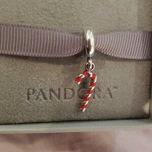 Pandora candy cane charm